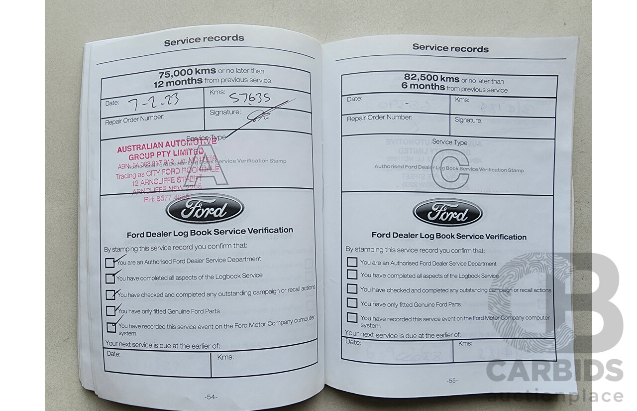 4/2016 Ford Fiesta Sport WZ 5d Hatchback White 1.0L