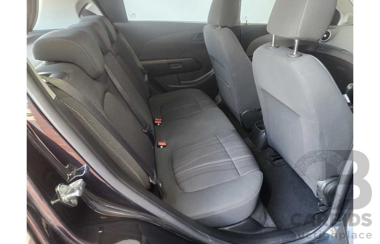 6/2013 Holden Barina CD TM MY13 5d Hatchback Black 1.6L