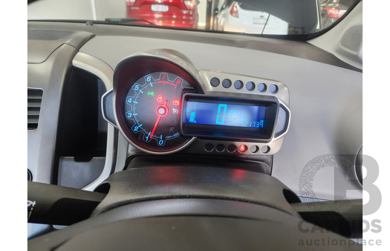 6/2013 Holden Barina CD TM MY13 5d Hatchback Black 1.6L