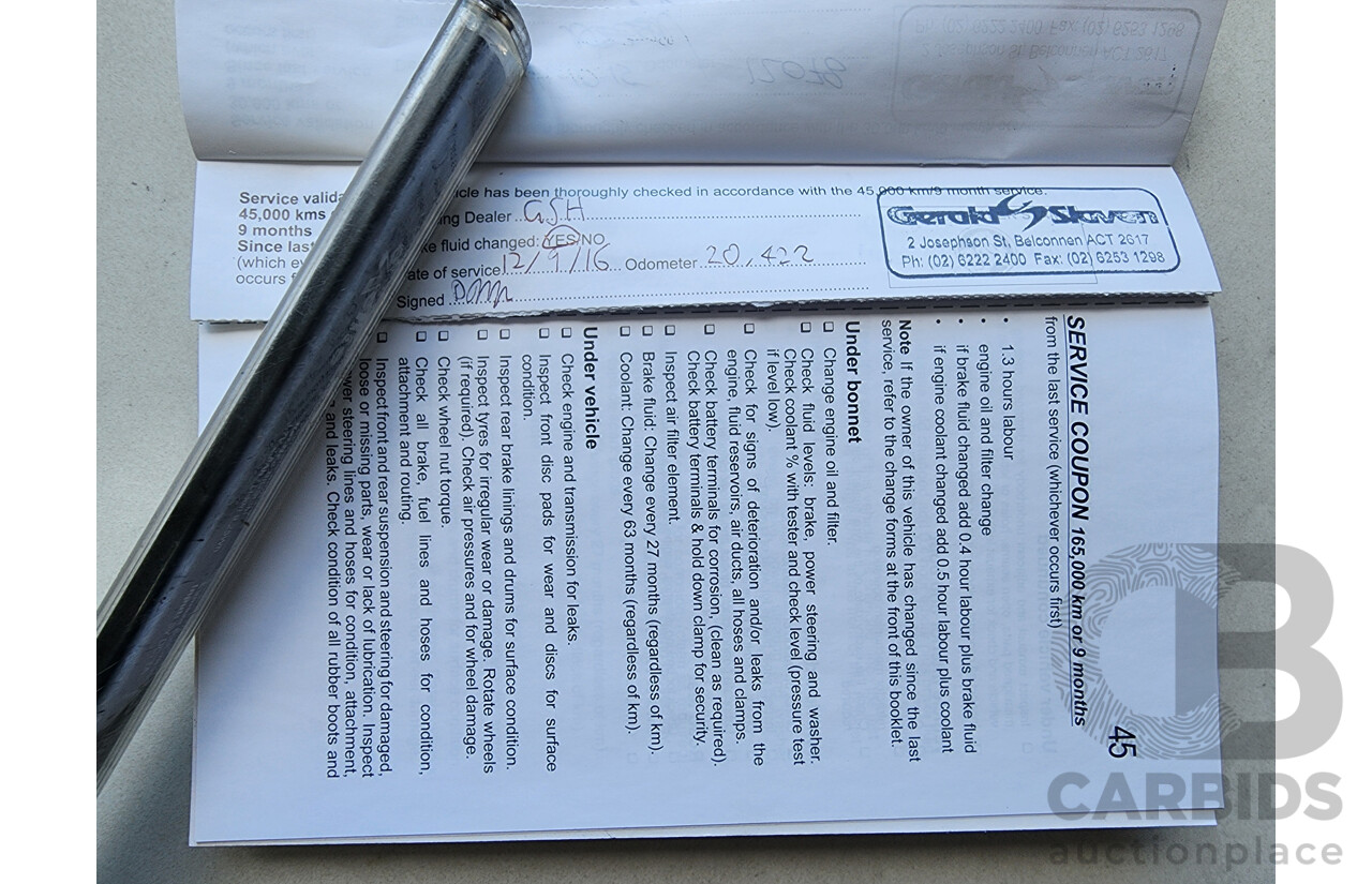 6/2013 Holden Barina CD TM MY13 5d Hatchback Black 1.6L