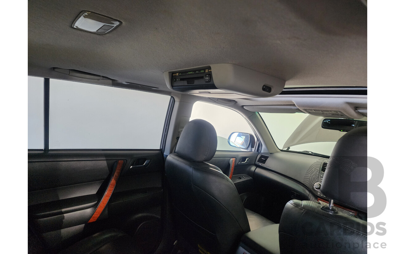 12/2008 Toyota Kluger Grande (4x4) GSU45R 4d Wagon Grey 3.5L