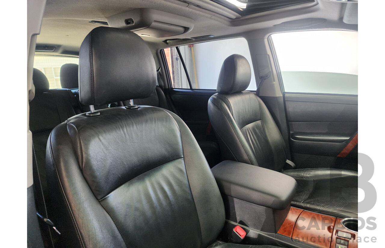 12/2008 Toyota Kluger Grande (4x4) GSU45R 4d Wagon Grey 3.5L