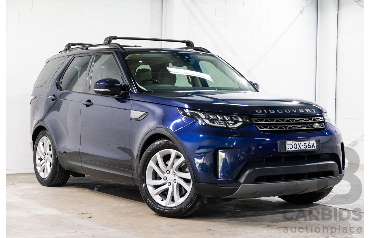 07/2017 Land Rover Discovery TD4 SE (4WD) MY17 4d Wagon Loire Blue Metallic Turbo Diesel 2.0L