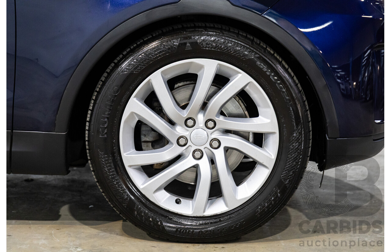 07/2017 Land Rover Discovery TD4 SE (4WD) MY17 4d Wagon Loire Blue Metallic Turbo Diesel 2.0L