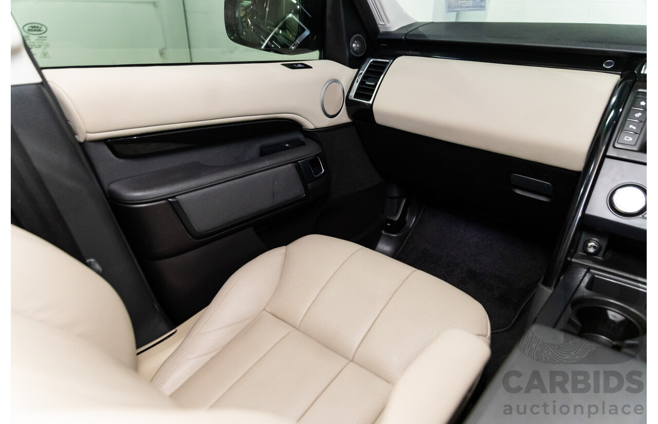 07/2017 Land Rover Discovery TD4 SE (4WD) MY17 4d Wagon Loire Blue Metallic Turbo Diesel 2.0L