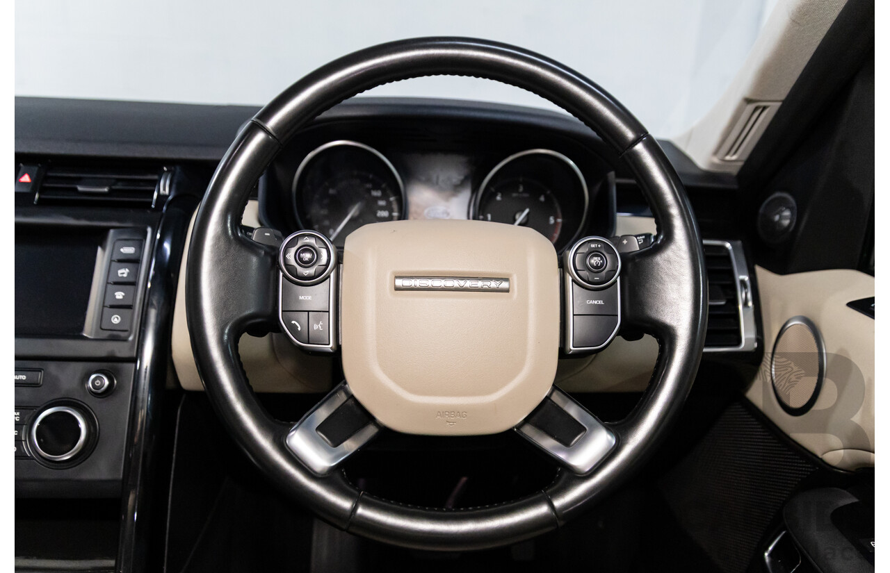 07/2017 Land Rover Discovery TD4 SE (4WD) MY17 4d Wagon Loire Blue Metallic Turbo Diesel 2.0L