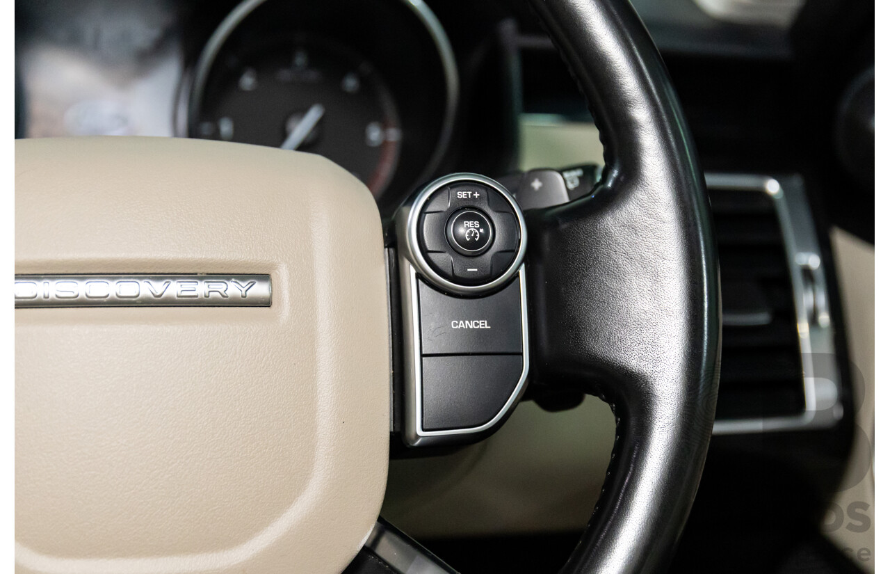 07/2017 Land Rover Discovery TD4 SE (4WD) MY17 4d Wagon Loire Blue Metallic Turbo Diesel 2.0L