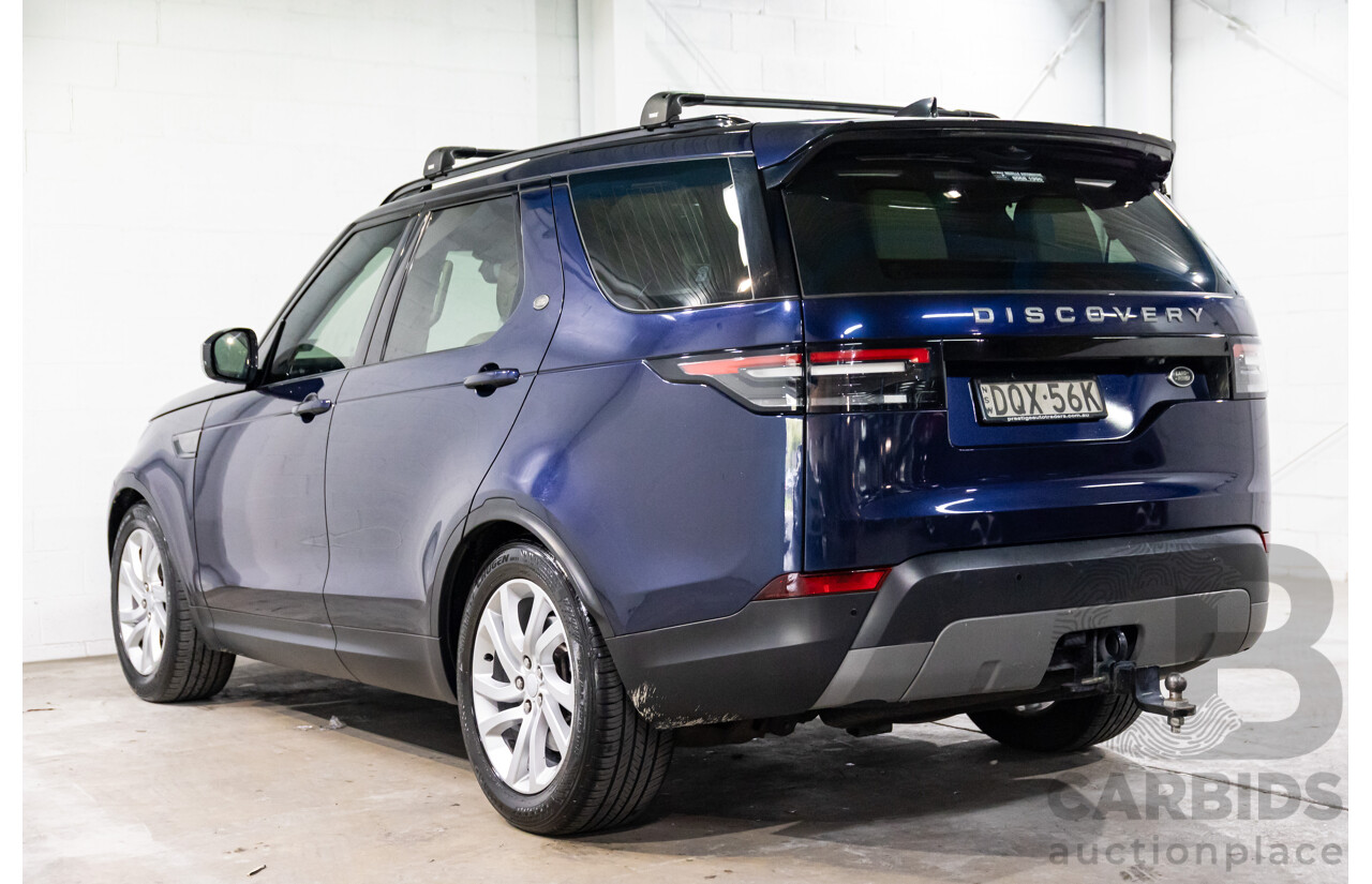07/2017 Land Rover Discovery TD4 SE (4WD) MY17 4d Wagon Loire Blue Metallic Turbo Diesel 2.0L