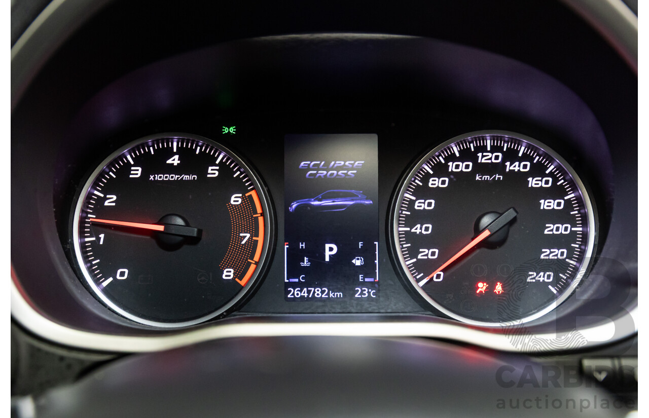 12/2017 Mitsubishi Eclipse Cross LS (FWD) YA 4d Wagon Deep Grey Metallic 1.5L
