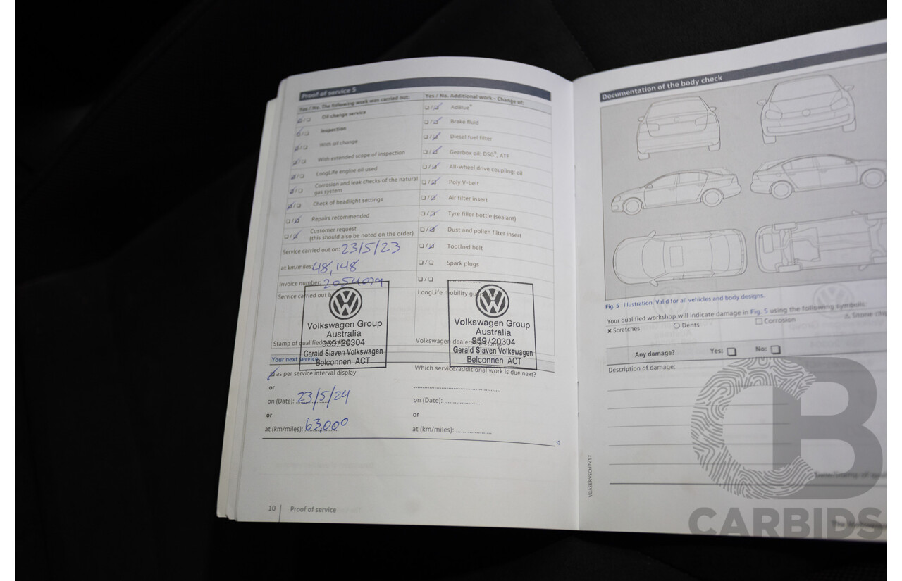 1/2018 Volkswagen Tiguan 162 TSI Sportline (AWD) 5NA MY18 4D Wagon Ruby Red Metallic Turbo 2.0L