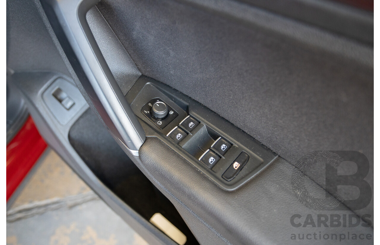 1/2018 Volkswagen Tiguan 162 TSI Sportline (AWD) 5NA MY18 4D Wagon Ruby Red Metallic Turbo 2.0L