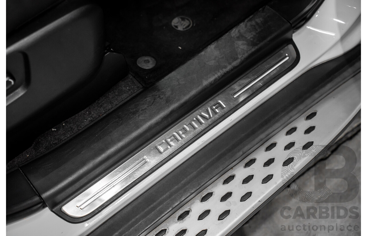 3/2014 Holden Captiva 7 LTZ (AWD) CG MY15 4d Wagon Summit White V6 3.0L - 7 Seater