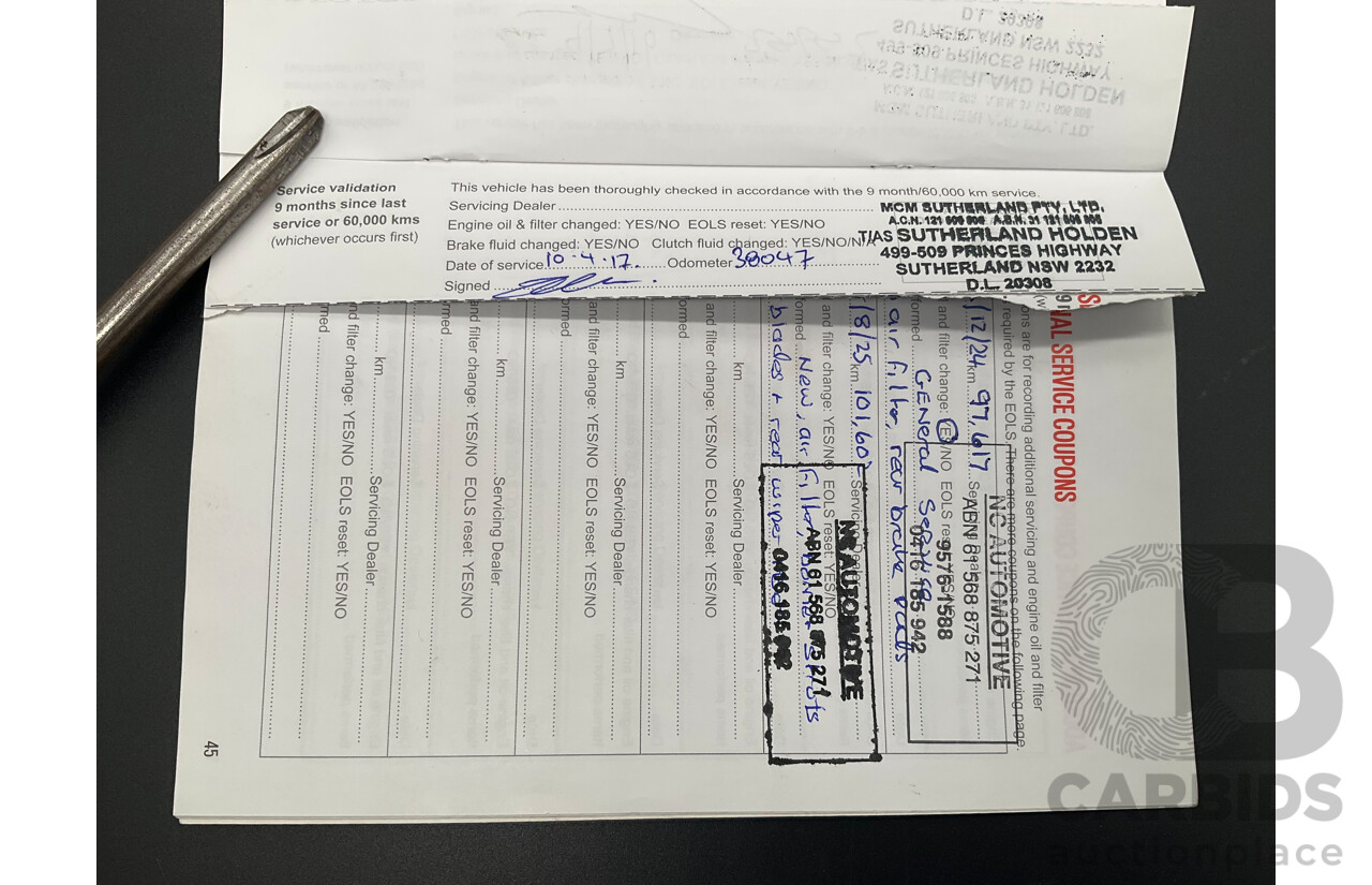 3/2014 Holden Captiva 7 LTZ (AWD) CG MY15 4d Wagon Summit White V6 3.0L - 7 Seater