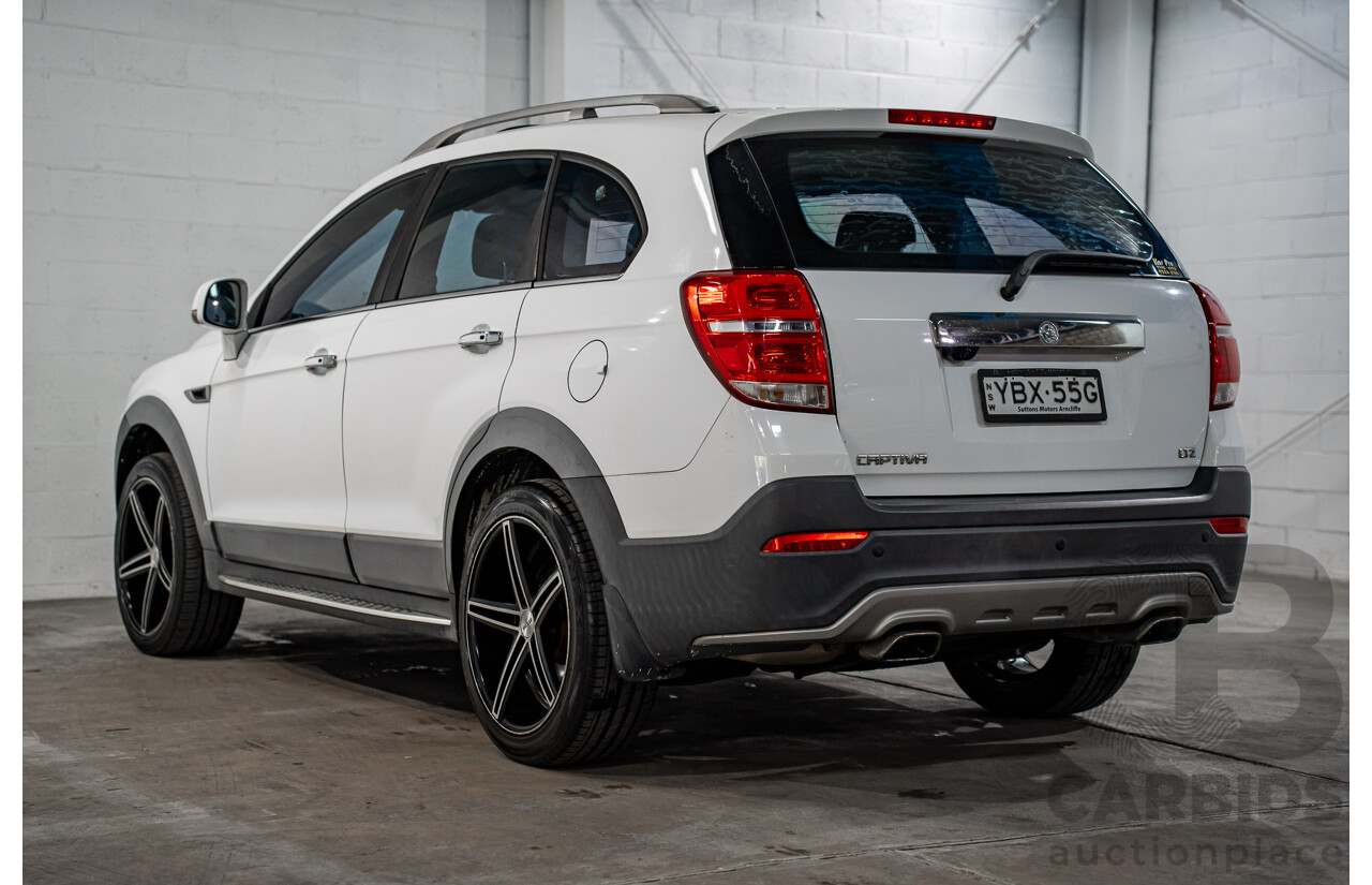 3/2014 Holden Captiva 7 LTZ (AWD) CG MY15 4d Wagon Summit White V6 3.0L - 7 Seater