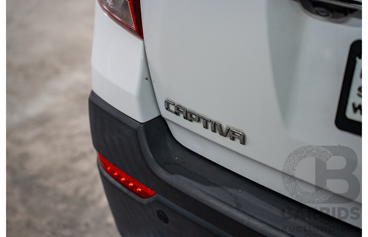 3/2014 Holden Captiva 7 LTZ (AWD) CG MY15 4d Wagon Summit White V6 3.0L - 7 Seater