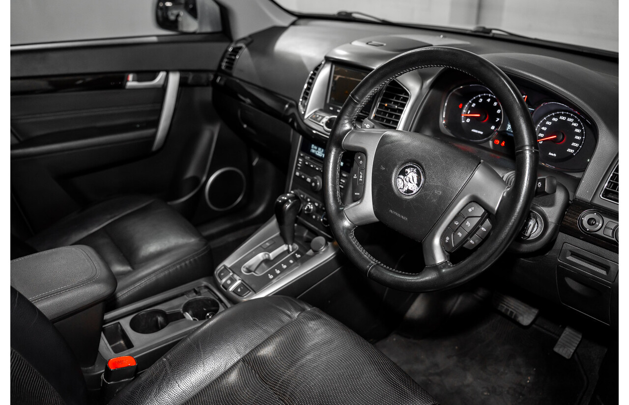 3/2014 Holden Captiva 7 LTZ (AWD) CG MY15 4d Wagon Summit White V6 3.0L - 7 Seater