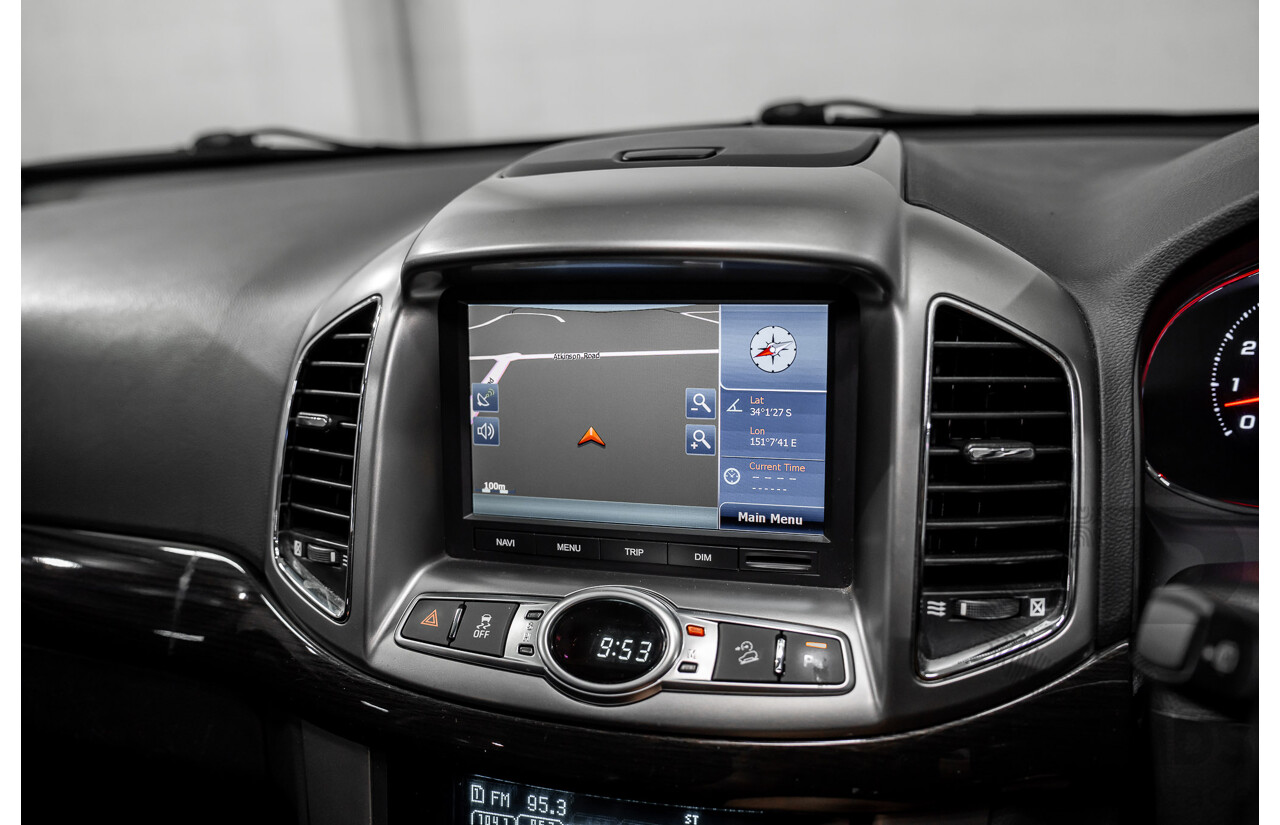 3/2014 Holden Captiva 7 LTZ (AWD) CG MY15 4d Wagon Summit White V6 3.0L - 7 Seater