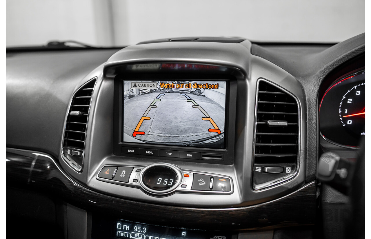 3/2014 Holden Captiva 7 LTZ (AWD) CG MY15 4d Wagon Summit White V6 3.0L - 7 Seater