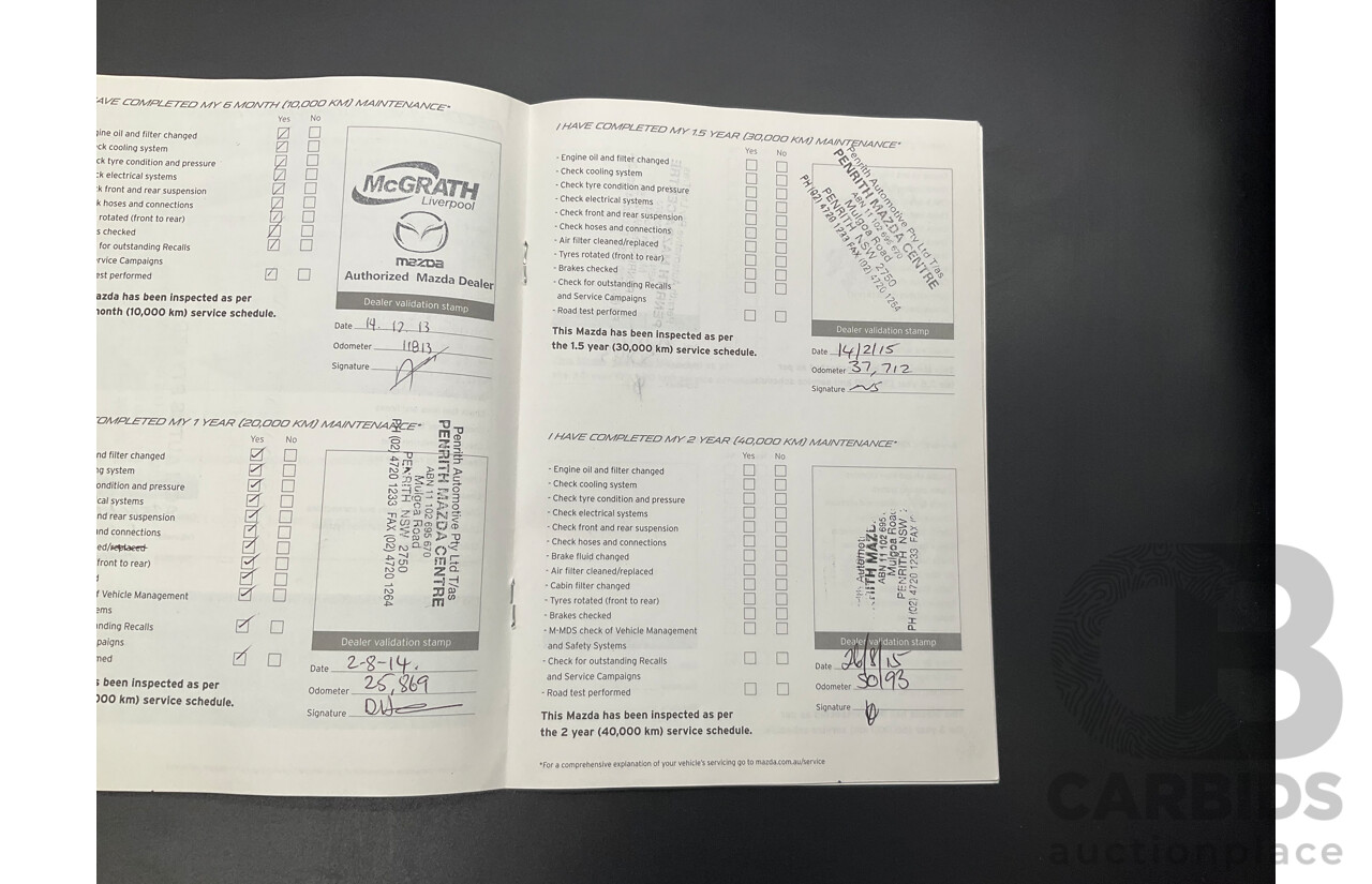 3/2013 Mazda CX-5 Akera (4x4) MY13 4d Wagon Brilliant Black Pearl Turbo Diesel 2.2L