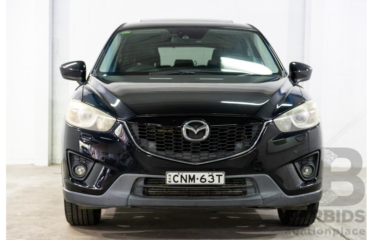 3/2013 Mazda CX-5 Akera (4x4) MY13 4d Wagon Brilliant Black Pearl Turbo Diesel 2.2L