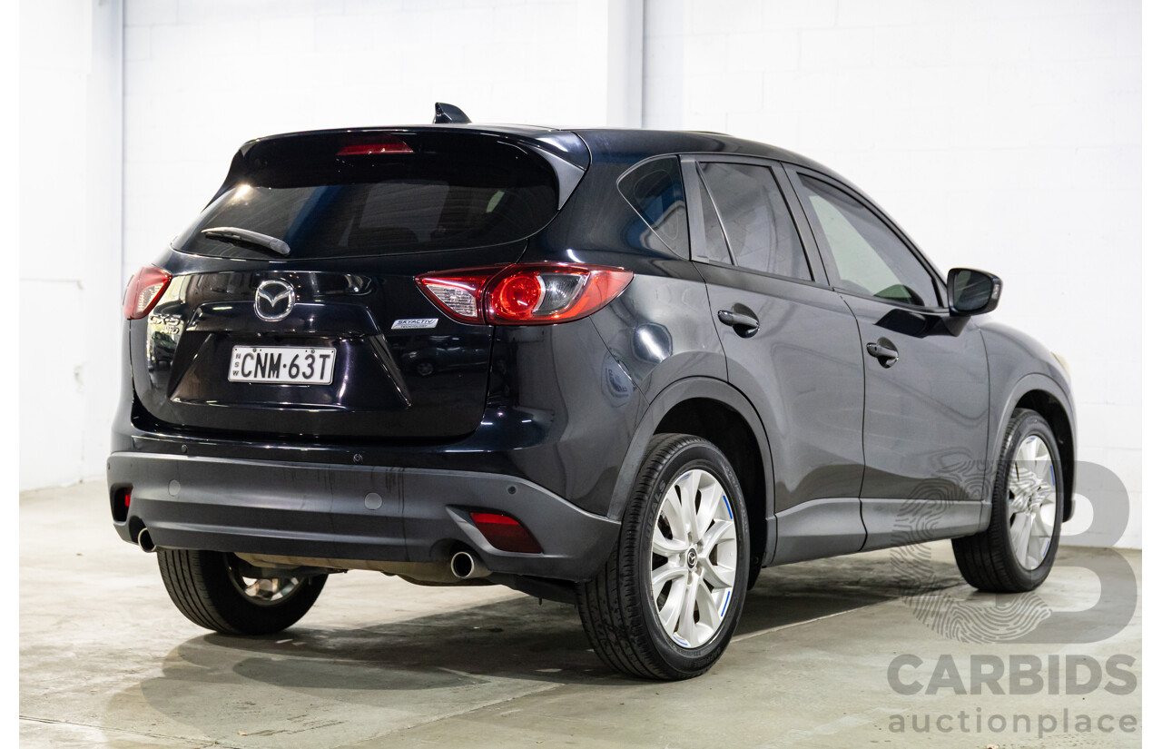 3/2013 Mazda CX-5 Akera (4x4) MY13 4d Wagon Brilliant Black Pearl Turbo Diesel 2.2L