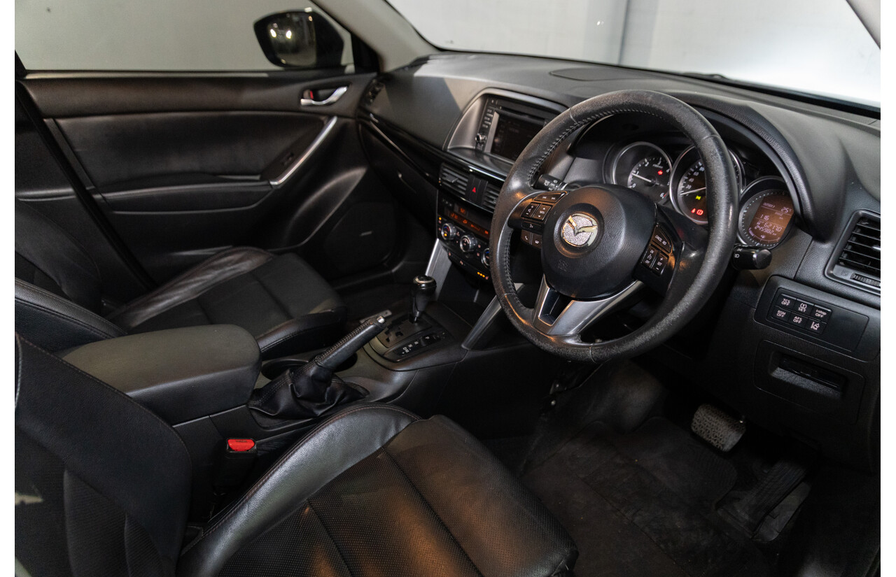 3/2013 Mazda CX-5 Akera (4x4) MY13 4d Wagon Brilliant Black Pearl Turbo Diesel 2.2L