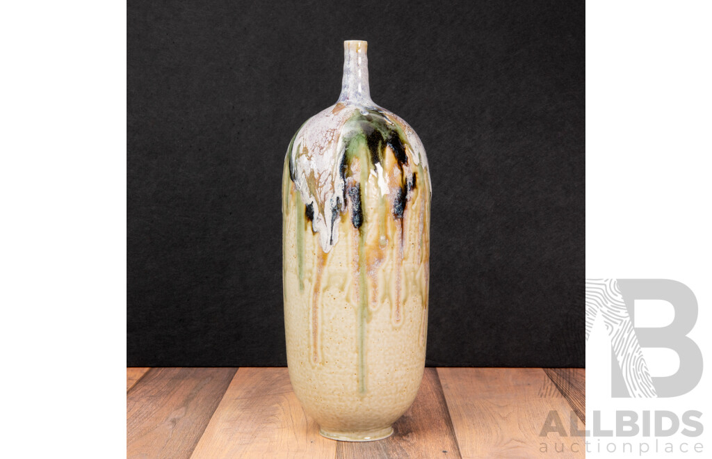 Australian Studio Pottery Vase by Martin McLean