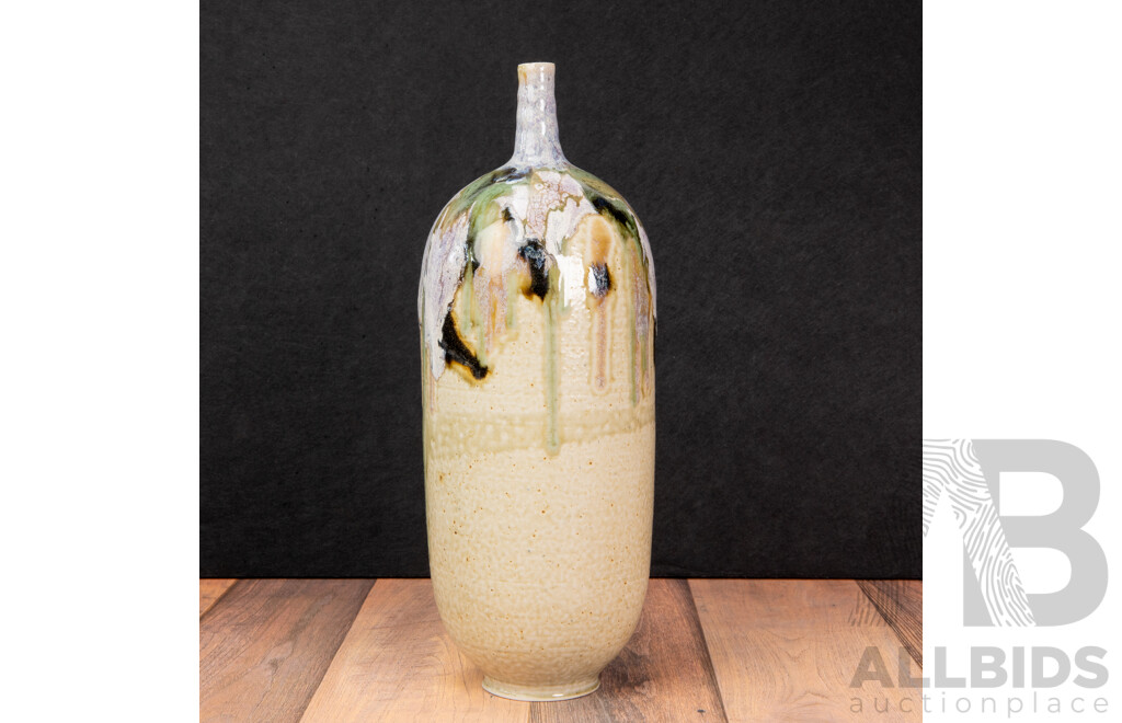 Australian Studio Pottery Vase by Martin McLean