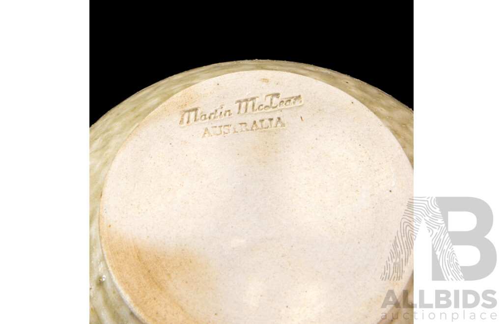 Australian Studio Pottery Vase by Martin McLean