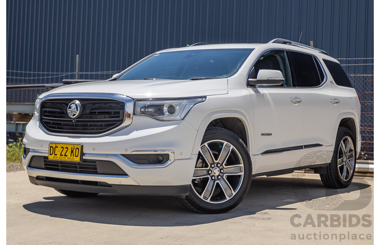 5/2019 Holden Acadia LTZ-V AC MY19 4D Wagon Summit White V6 3.6L - 7 seater