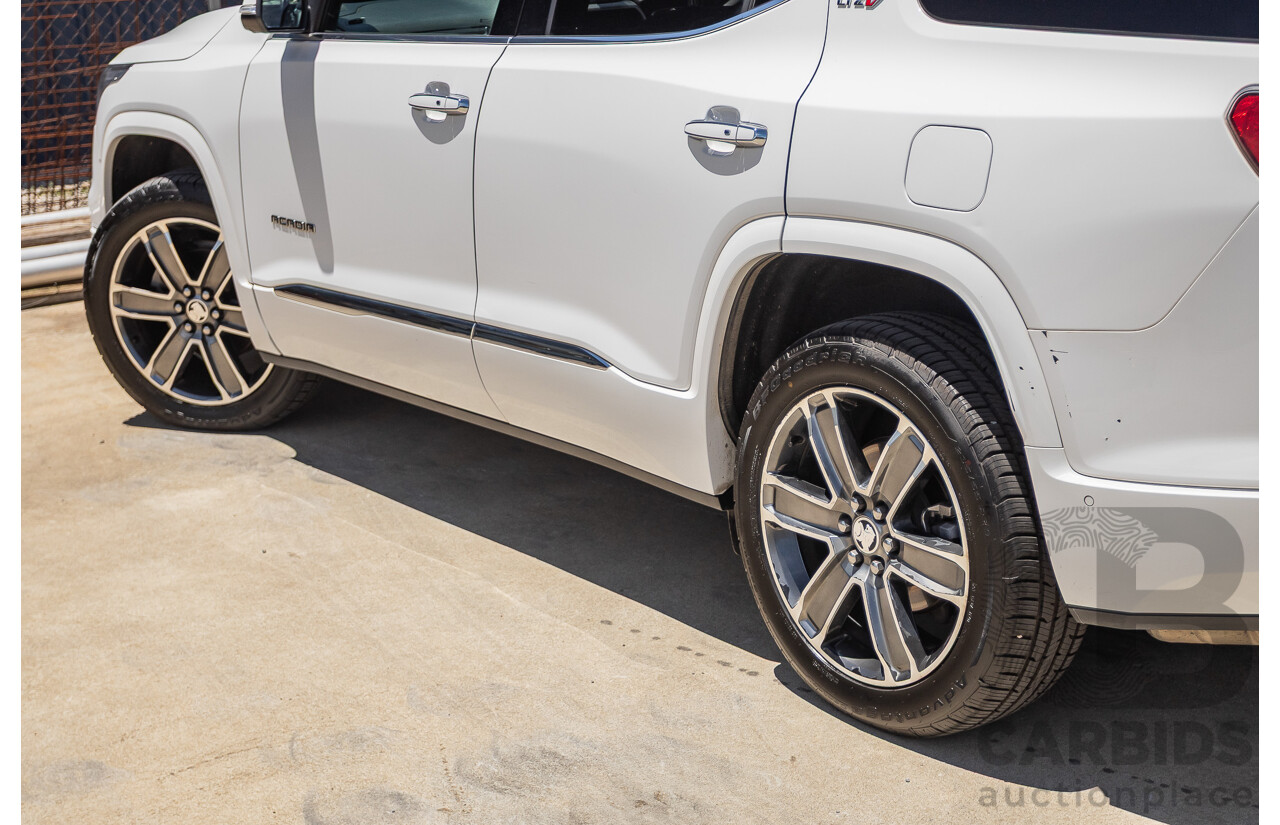 5/2019 Holden Acadia LTZ-V AC MY19 4D Wagon Summit White V6 3.6L - 7 seater