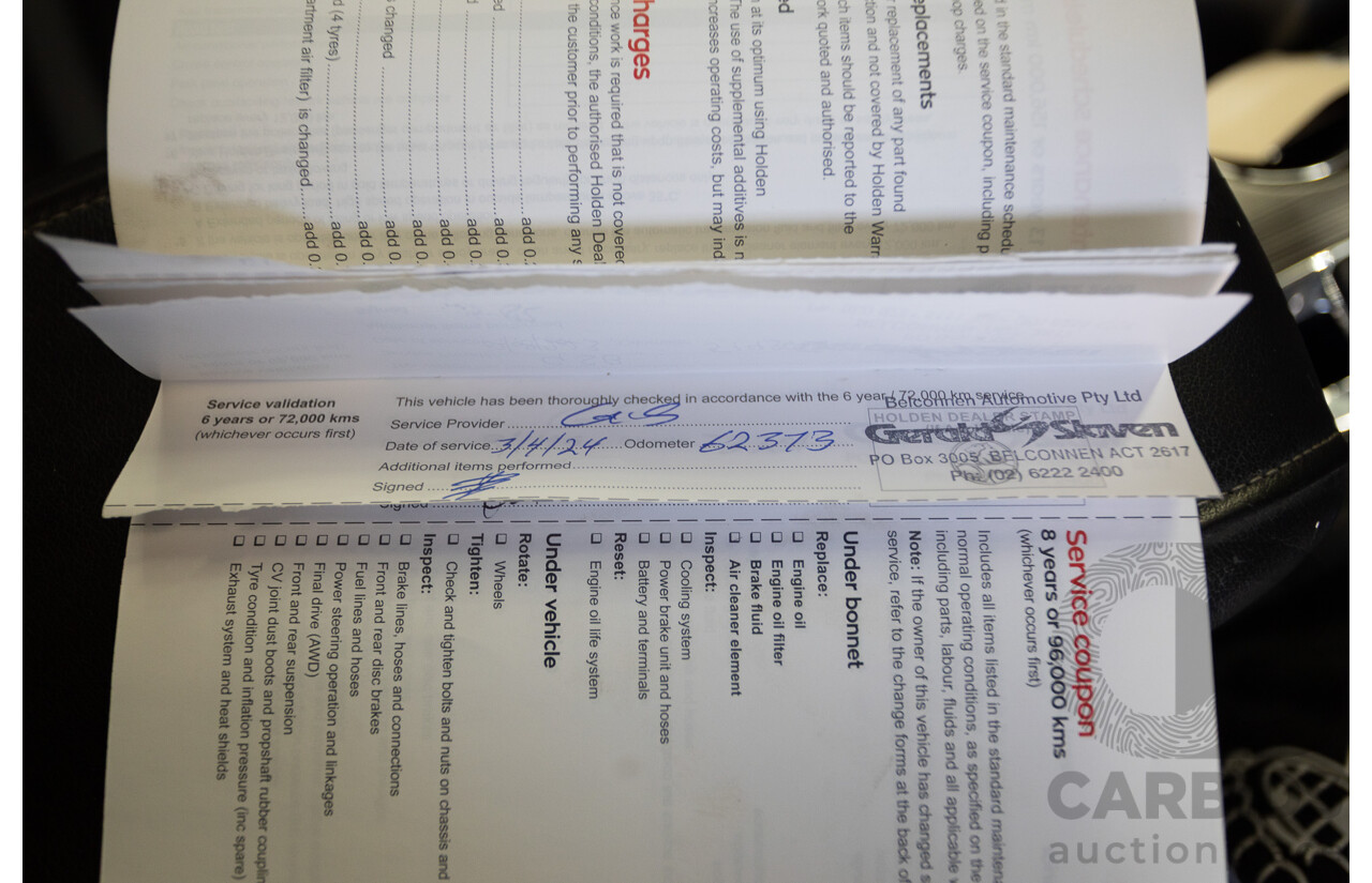 5/2019 Holden Acadia LTZ-V AC MY19 4D Wagon Summit White V6 3.6L - 7 seater