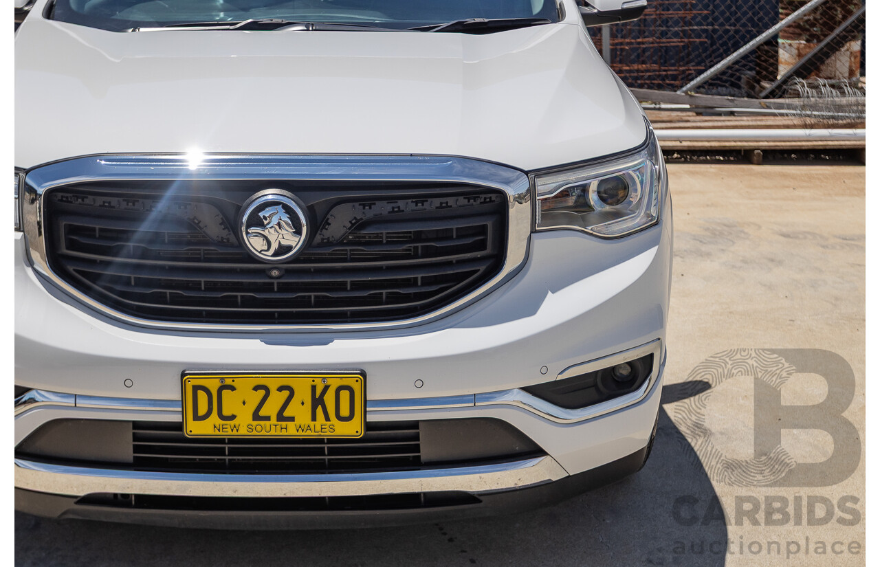 5/2019 Holden Acadia LTZ-V AC MY19 4D Wagon Summit White V6 3.6L - 7 seater