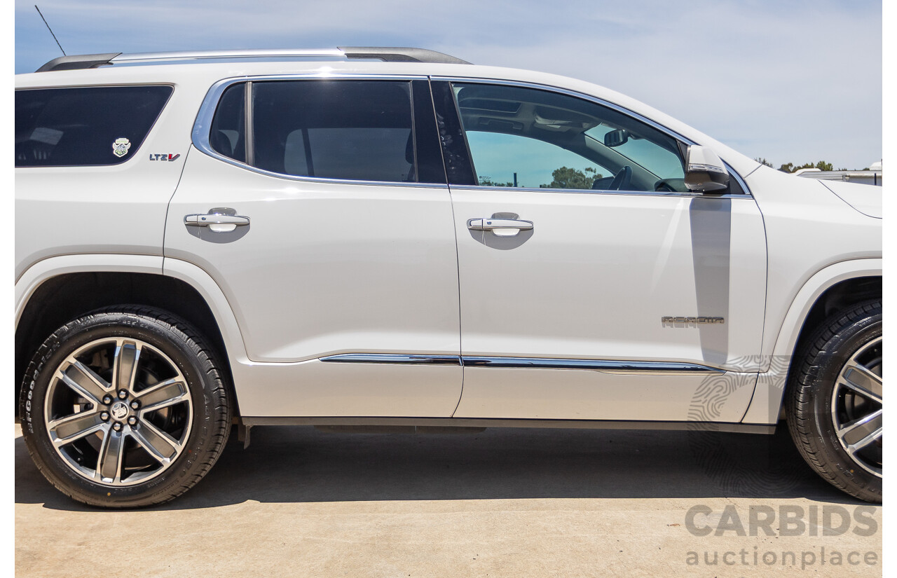 5/2019 Holden Acadia LTZ-V AC MY19 4D Wagon Summit White V6 3.6L - 7 seater