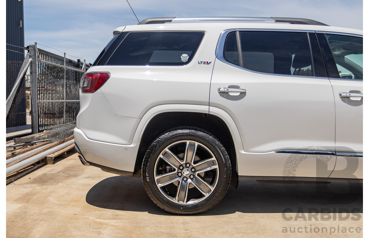 5/2019 Holden Acadia LTZ-V AC MY19 4D Wagon Summit White V6 3.6L - 7 seater