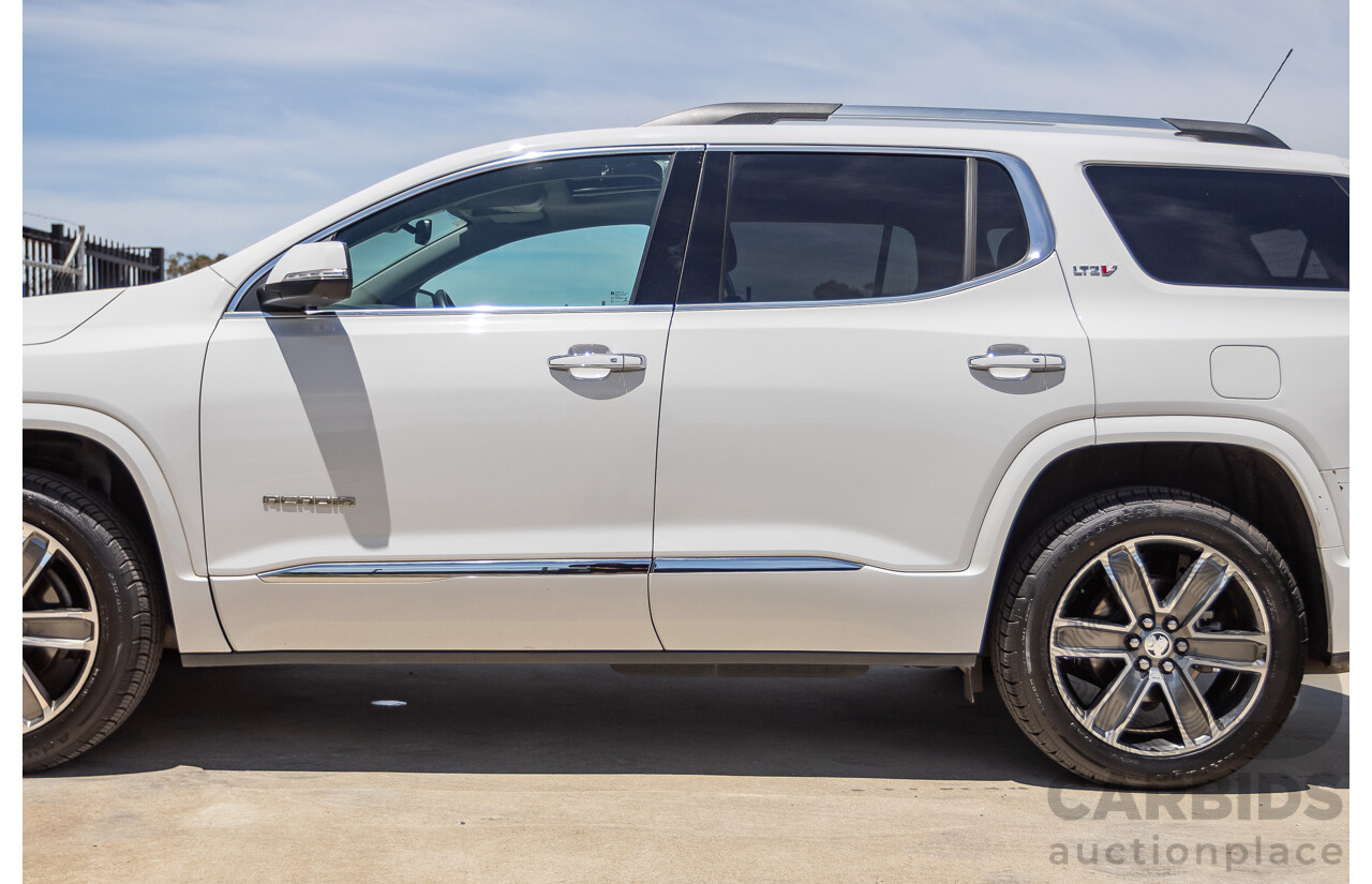 5/2019 Holden Acadia LTZ-V AC MY19 4D Wagon Summit White V6 3.6L - 7 seater