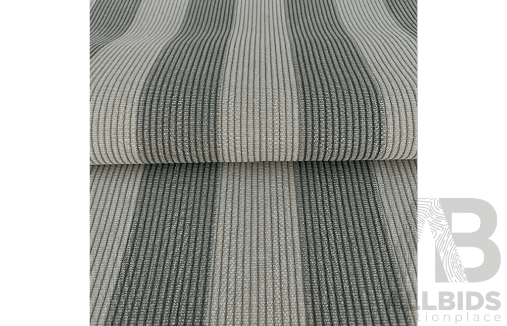 Corduroy Stripe - Cotton - Width: 140cm - 19 Metres - RRP$66.00 per METRE - Total RRP $1254