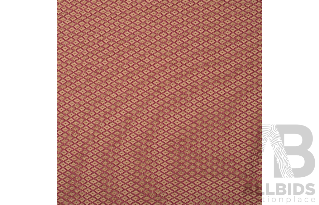Strawberry Side Basket - Cotton - Width: 140cm - 25 Metres - RRP$66.00 per Metre - Total RRP $1650