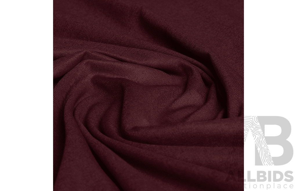 Franbuesa - Spanish Linen/Polyester - Width: 280cm - 20 Metres - RRP$120.00 per Metre - Total RRP $2400