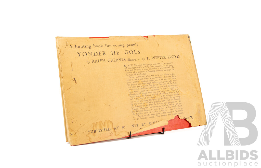 Hunting Countries by F.A Stewart, First Edition 1935, Collins Clear-Type Press. London