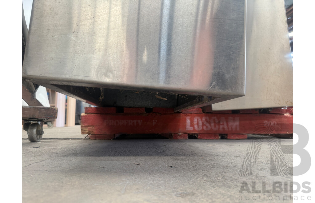 2x Medium & Large Stainless Steel Plnater Boxes