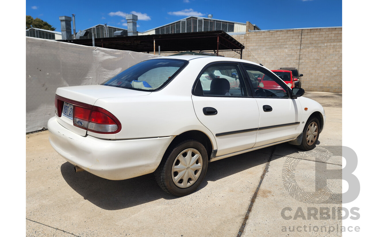 5/1997 Ford Laser LXi KJII 4d Sedan White 1.6L