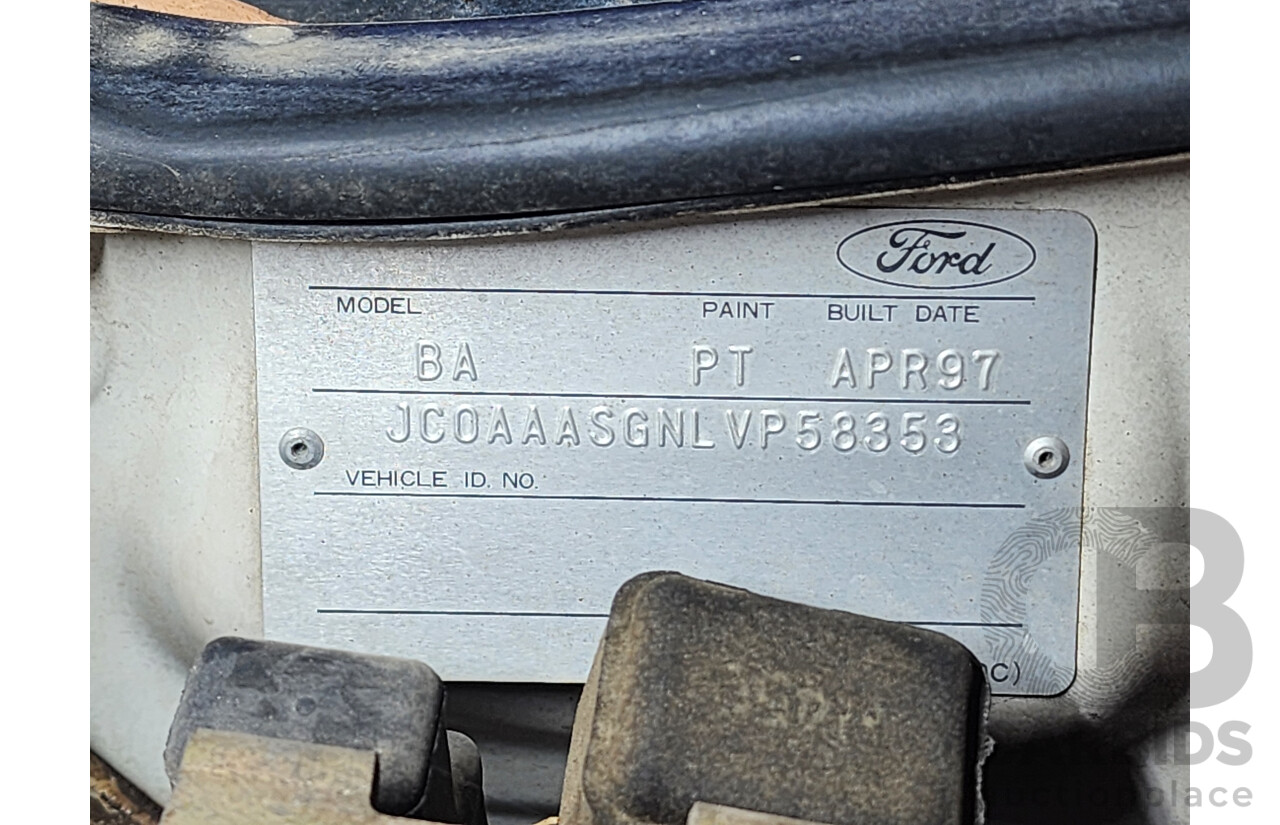 5/1997 Ford Laser LXi KJII 4d Sedan White 1.6L