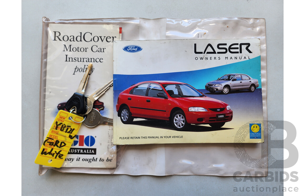 5/1997 Ford Laser LXi KJII 4d Sedan White 1.6L