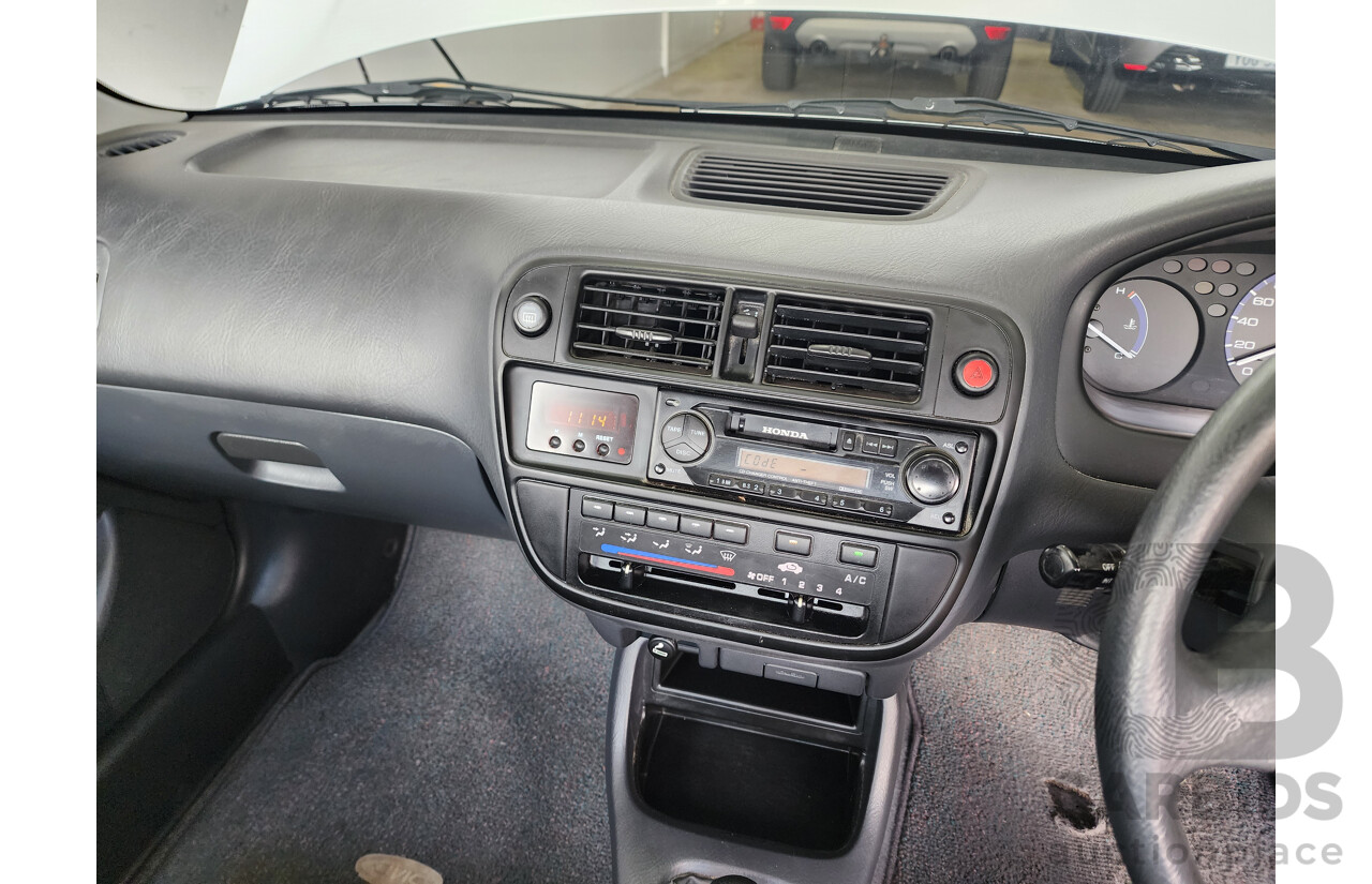 5/1998 Honda Civic CXi  3d Hatchback White 1.6L