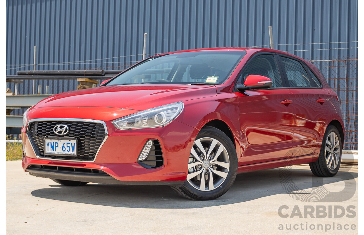01/2018 Hyundai I30 Active PD 4D Hatchback Red 2.0L