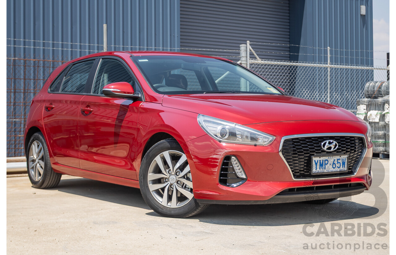 01/2018 Hyundai I30 Active PD 4D Hatchback Red 2.0L