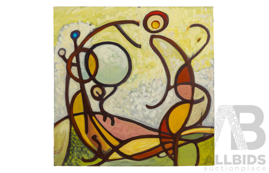 Laing Rahner, Parkland I, II and III, Each 40cm x 40cm Acrylic on Canvas