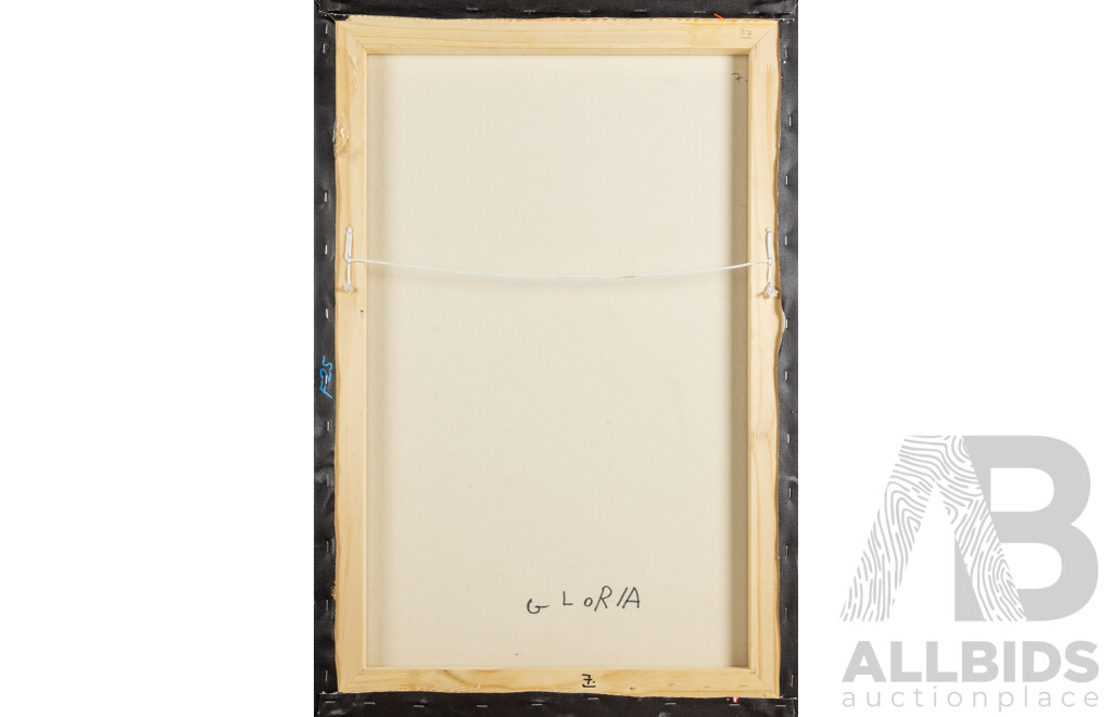 Gloria Petyarre, Bush Medicine Leaves, 89cm X 60cm, Acrylic on Canvas, Signed Verso, Gallery COA