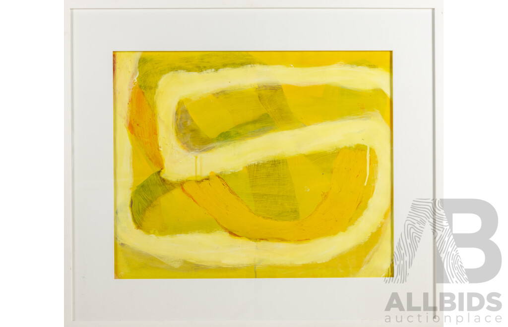 Ildikó Kovács, Wandering Line, 69cm x 50cm Mixed Media, Framed 70cm x 80cm